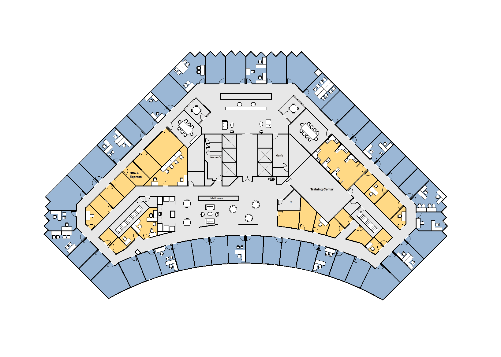 Spectrum floor plan